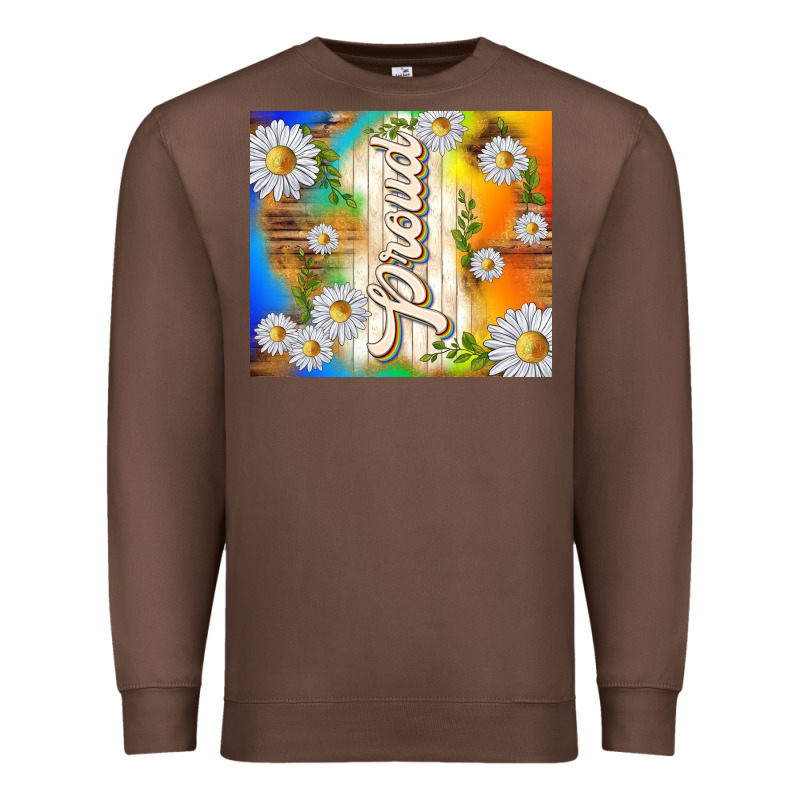 Proud With Daisies Premium Sweatshirt by TumblerDesignByShophia | Teevron