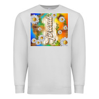 Dove Grey proud with daisies Premium Sweatshirt - TumblerDesignByShophia