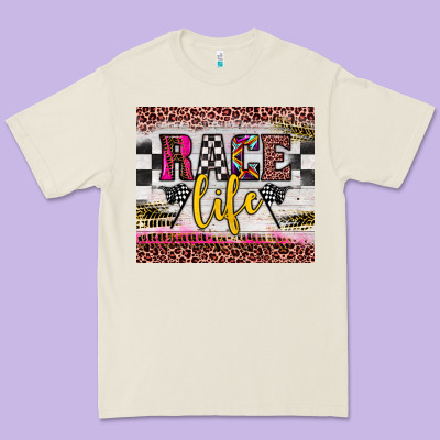 Race Life Premium Tee Designed By Jahusdesignshop