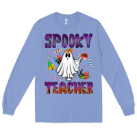 Colony Blue spooky teacher Long Sleeve Tee - NancyCooperArtShop