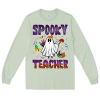 Matcha spooky teacher Long Sleeve Tee - NancyCooperArtShop