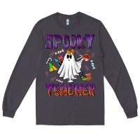 Smoke spooky teacher Long Sleeve Tee - NancyCooperArtShop