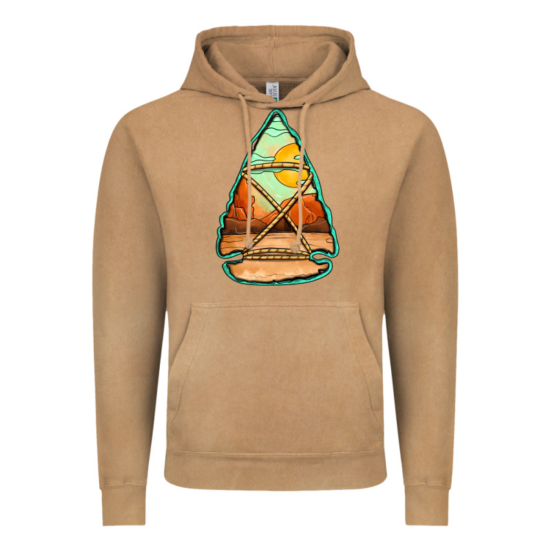 Western Desert Arrowhead Vintage Hoodie by Jasminsmagicworld | Teevron