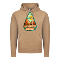 Vintage Coffee western desert arrowhead Vintage Hoodie - Jasminsmagicworld