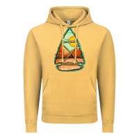 Vintage Mustard western desert arrowhead Vintage Hoodie - Jasminsmagicworld