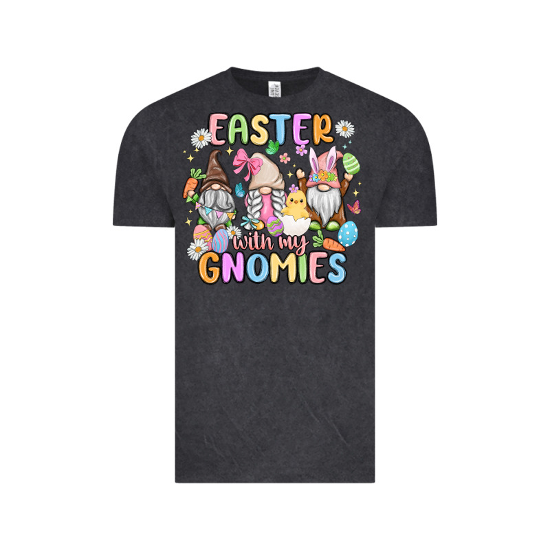 Easter  With My Gnomies Vintage Tee by MaliasSmallBusiness | Teevron