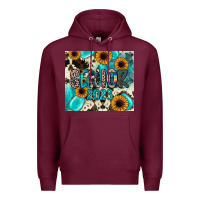 Burgundy senior 2023 Premium Hoodie - JahusDesignShop