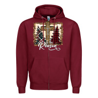 Burgundy Jesus is the reason Zipper Hoodie - Bettercallsaul