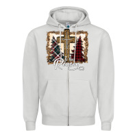 Dove Grey Jesus is the reason Zipper Hoodie - Bettercallsaul
