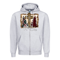 Heather Grey Jesus is the reason Zipper Hoodie - Bettercallsaul