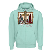 Seafoam Jesus is the reason Zipper Hoodie - Bettercallsaul