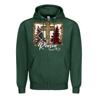 Sports Green Jesus is the reason Zipper Hoodie - Bettercallsaul