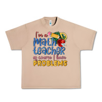 Burro im a math teacher of course i have problems Urban Heavy Tee - MaliasSmallBusiness