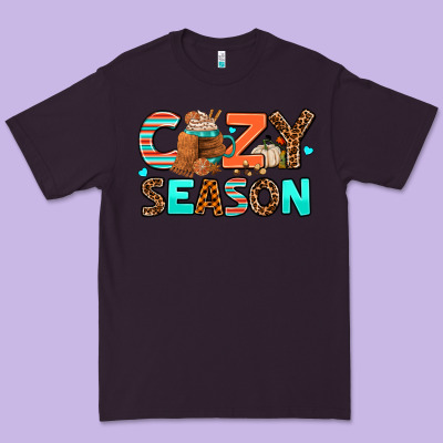 Cozy Season Premium Tee Designed By Adodesignshop