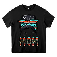 Black mom Heavy Core Tee - CowhideDigitalArt