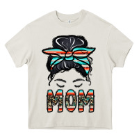 Cream mom Heavy Core Tee - CowhideDigitalArt