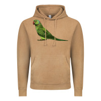 Vintage Camel Ring Necked Parakeet Vintage Hoodie - LillyAllenDesigns