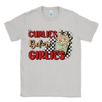 Moon Dust curlies before girlies Classic Tee - MaliasSmallBusiness