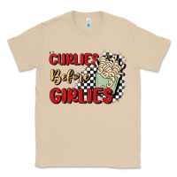 Mushroom curlies before girlies Classic Tee - MaliasSmallBusiness