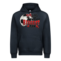 Navy little brother biggest fan soccer Urban Hoodie - FaDigitalArtStudio