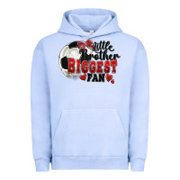 Pigment Grape Ice little brother biggest fan soccer Urban Hoodie - FaDigitalArtStudio