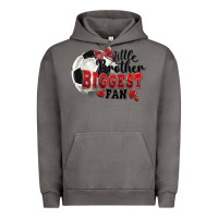 Pigment Tornado little brother biggest fan soccer Urban Hoodie - FaDigitalArtStudio