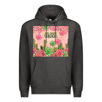 Charcoal Heather not today succa tumbler Premium Hoodie - TumblerDesignByShophia