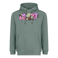Sage Easter eggs and crown of thorns Easter Day Heavyweight Hoodie - HowdyJamesFarm