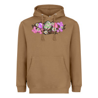Toasted Coconut Easter eggs and crown of thorns Easter Day Heavyweight Hoodie - HowdyJamesFarm