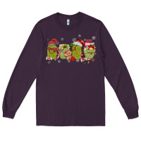 Plum canned pickles christmas light Long Sleeve Tee - MaliasSmallBusiness