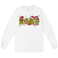 White canned pickles christmas light Long Sleeve Tee - MaliasSmallBusiness