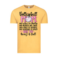Vintage Mustard volleyball mom Vintage Tee - MaliasSmallBusiness