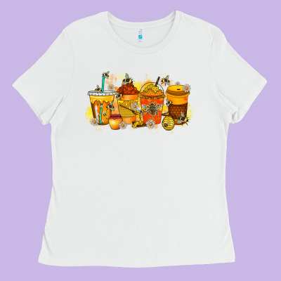 Bee Drink Ladies Tee Designed By Racoondesign