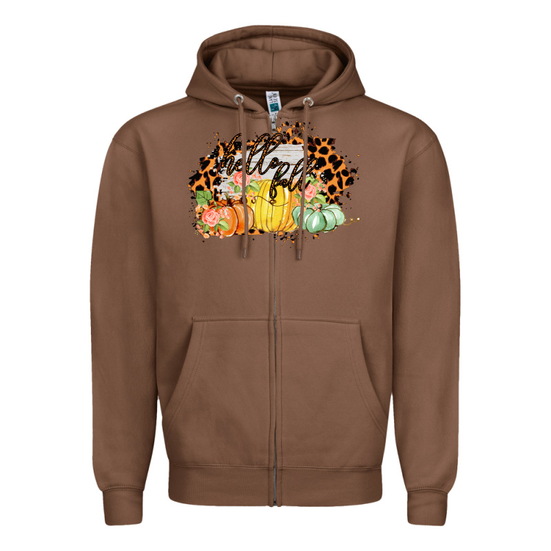 Hello Fall Zipper Hoodie by Bettercallsaul | Teevron