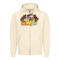 Sandshell Hello fall Zipper Hoodie - Bettercallsaul