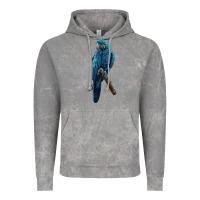 Cloud Rock Hyacinth Macaw Vintage Hoodie - LillyAllenDesigns
