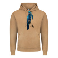 Vintage Camel Hyacinth Macaw Vintage Hoodie - LillyAllenDesigns