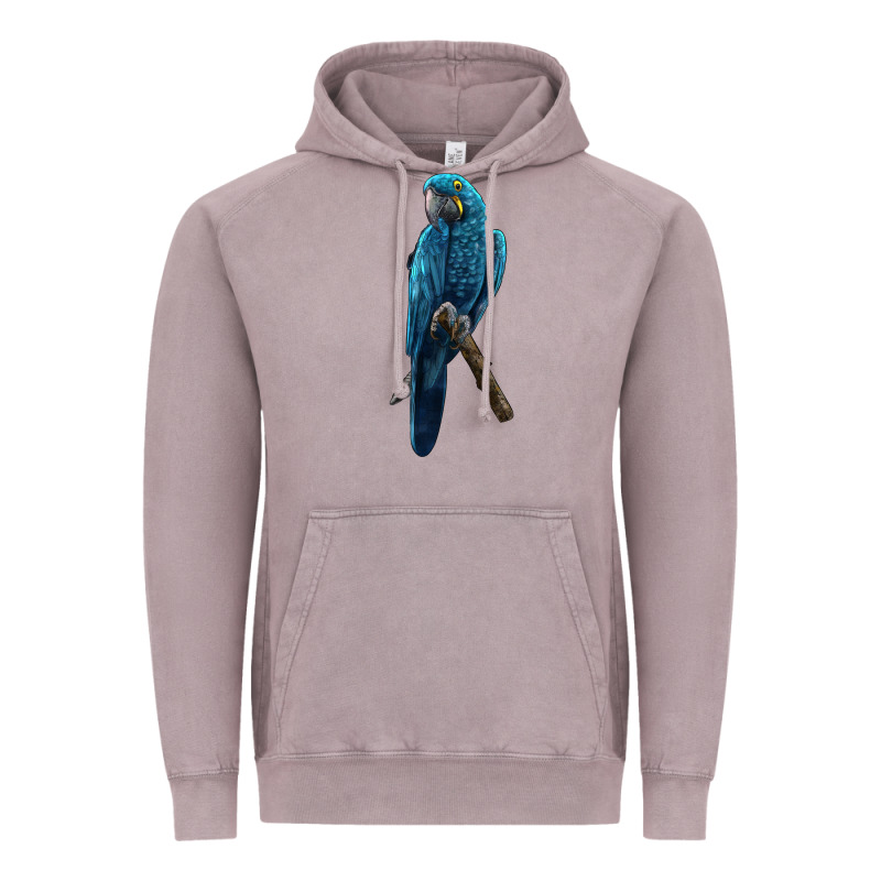 Hyacinth Macaw Vintage Hoodie by LillyAllenDesigns | Teevron