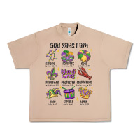 Burro god says i am mardi gras Urban Heavy Tee - MaliasSmallBusiness