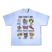 Grape Ice god says i am mardi gras Urban Heavy Tee - MaliasSmallBusiness