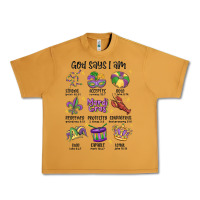 Peanut Butter god says i am mardi gras Urban Heavy Tee - MaliasSmallBusiness