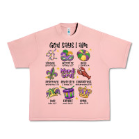 Salmon god says i am mardi gras Urban Heavy Tee - MaliasSmallBusiness
