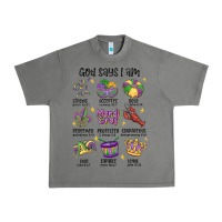 Tornado god says i am mardi gras Urban Heavy Tee - MaliasSmallBusiness