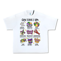 White god says i am mardi gras Urban Heavy Tee - MaliasSmallBusiness