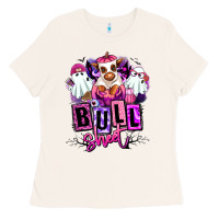 Bone Bull sheet Halloween ghost Heifer Ladies Tee - RanaPortraitStore
