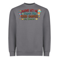 Storm please let me drink my iced coffee in peace Heavyweight Sweatshirt - MaliasSmallBusiness