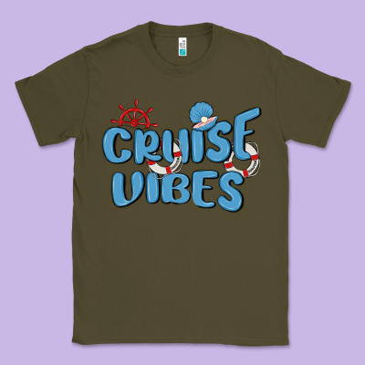 Cruise Vibes Classic Tee Designed By Maliassmallbusiness
