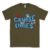 Army Green cruise vibes Classic Tee - MaliasSmallBusiness