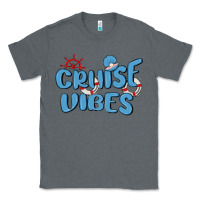 Charcoal Heather cruise vibes Classic Tee - MaliasSmallBusiness