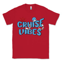 Red cruise vibes Classic Tee - MaliasSmallBusiness